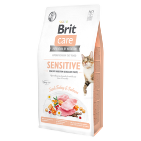 Brit Care Cat Grain-Free SENSITIVE HEALTHY DIGESTION AND DELICATE TASTE