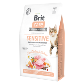 Brit Care Cat Grain-Free SENSITIVE HEALTHY DIGESTION AND DELICATE TASTE