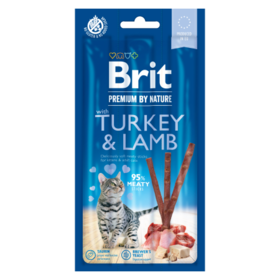 Brit Premium by Nature Cat Sticks with Turkey & Lamb 15 g