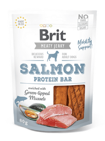 Brit Jerky -Salmon Protein Bar 80 g