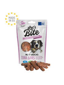 Let’s Bite Meat Snacks Tuna Bars Flavored with Shrimp and Greenlipped Mussel and Pumpin Seeds 80 g