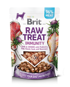 Brit RAW TREAT Immunity. Freeze-dried treat and topper. Lamb&Chicken 40 g