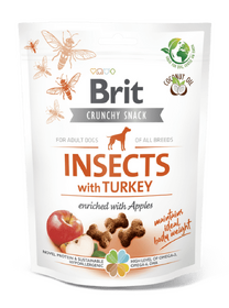 Brit Care Dog Crunchy Cracker. Insects with Turkey and Apples 200 g