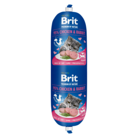 Brit Premium by Nature Sausage CAT Chicken Rabbit 180 g