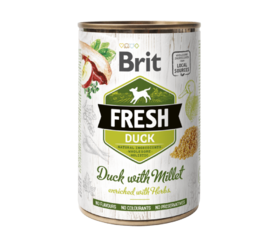 Brit Fresh can Duck with Millet 400 g