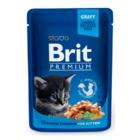 Brit Premium Cat Pouches Chicken Chunks for Kitten 100 g - 1/3