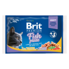 Brit Premium Cat Pouches Fish Plate  (4x100 g) 400 g - 1/3
