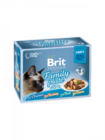 Brit Premium Cat Delicate Fillets in Gravy Family Plate  (12x85 g) 1,02 kg - 1/3