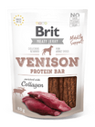 Brit Meat Jerky Snack–Venison Protein bar - 1/5