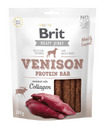 Brit Meat Jerky Snack–Venison Protein bar - 1/5