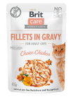 Brit Care Cat Fillets in Gravy Choice Chicken 85 g - 1/3