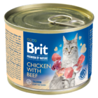 Brit Premium by Nature Chicken with Beef 200 g - 1/4