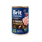 Brit Premium by Nature Chicken with Hearts - 1/4