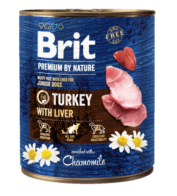 Brit Premium by Nature Turkey with Liver - 1