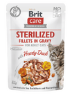 BCC Sterilized. Fillets in Gravy with Hearty Duck 85 g - 1/3