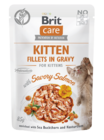 BCC Kitten. Fillets in Gravy with Savory Salmon 85 g - 1/3