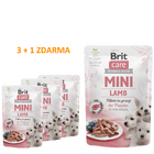 4 x Brit Care Mini Puppy Lamb fillets in gravy 85 g - 1/3