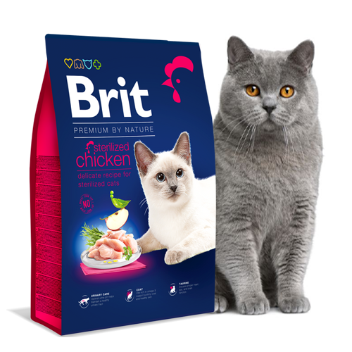 Brit Premium by Nature Cat Sterilized Chicken - 2