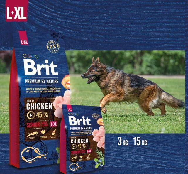 Brit Premium by Nature Senior L+XL - 2