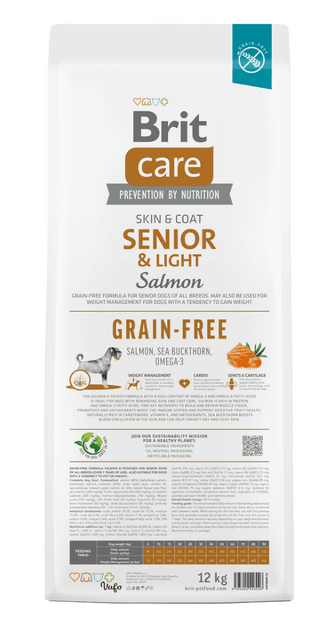 Brit Care Dog Grain-free Senior & Light - 3