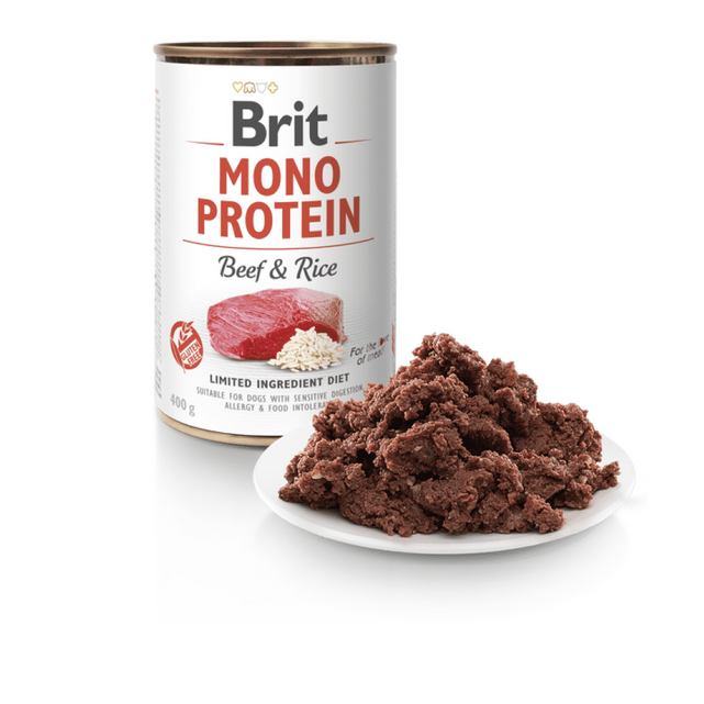 Brit Mono Protein Beef & Brown Rice 400 g - 3