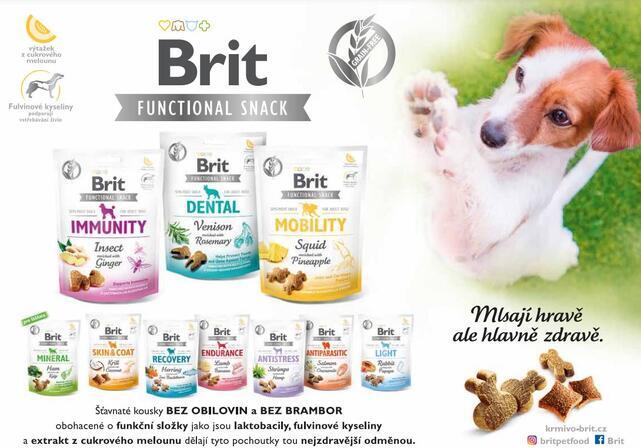 Brit Care Dog Functional Snack Skin&Coat Krill 150 g - 3