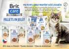 Brit Care Cat Fillets in Jelly with Fine Trout & Cod 85 g - 3/4