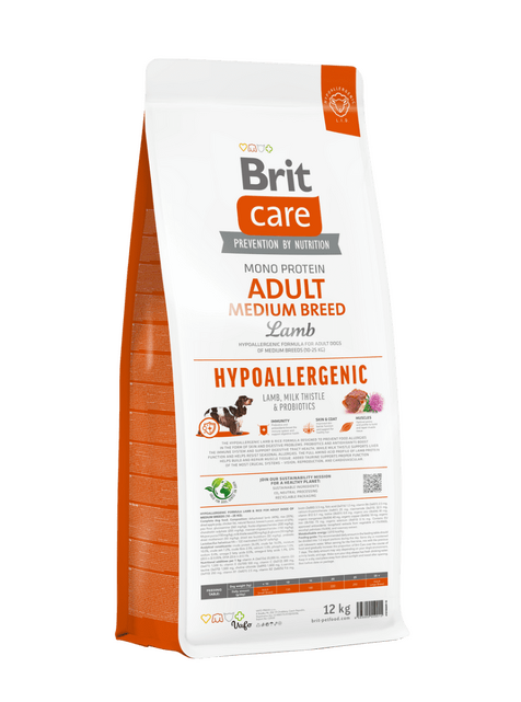 Brit Care Dog Hypoallergenic Adult Medium Breed - 4