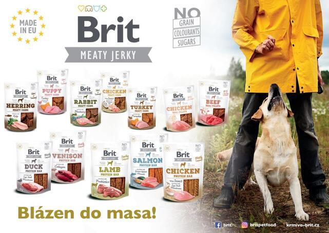 Brit Meat Jerky Snack – Lamb Protein bar - 4